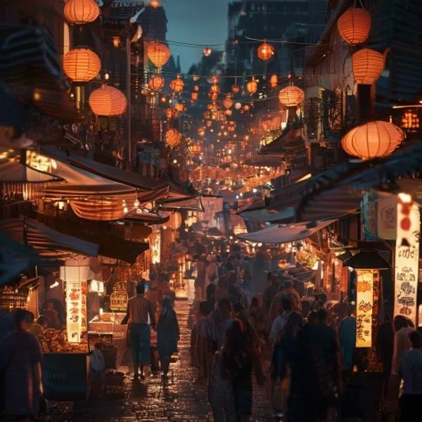 Crowded scene