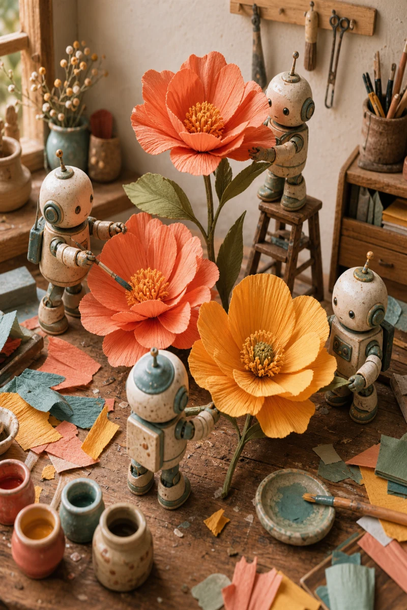 Robot paper workshop